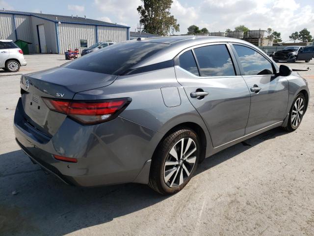 3N1AB8CV7NY258505 - 2022 NISSAN SENTRA SV GRAY photo 4