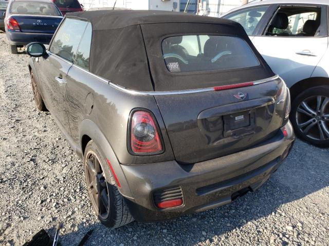 WMWMR9C52DT499436 - 2013 MINI COOPER JOH GRAY photo 3