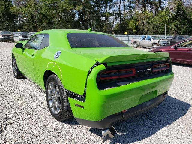 2C3CDZGG8HH574415 - 2017 DODGE CHALLENGER GREEN photo 3