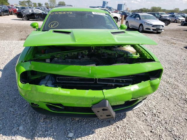 2C3CDZGG8HH574415 - 2017 DODGE CHALLENGER GREEN photo 9