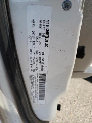 2A8HR54P98R696932 - 2008 CHRYSLER TOWN AND C WHITE photo 10