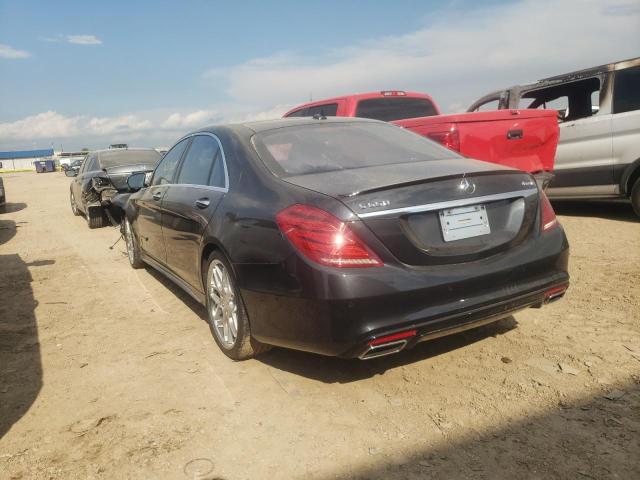 WDDUG8FB3FA096803 - 2015 MERCEDES-BENZ S 550 4MAT GRAY photo 3