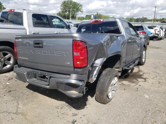 1GCHSCEN0M1204543 - 2021 CHEVROLET COLORADO L GRAY photo 4