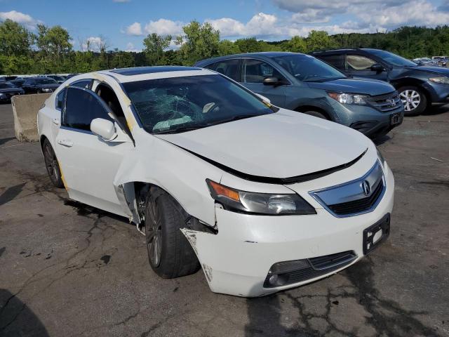 19UUA8F37DA018253 - 2013 ACURA TL SE WHITE photo 1