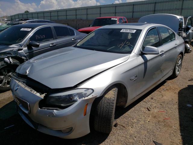 WBAXH5C50CDW08557 - 2012 BMW 528 XI SILVER photo 2