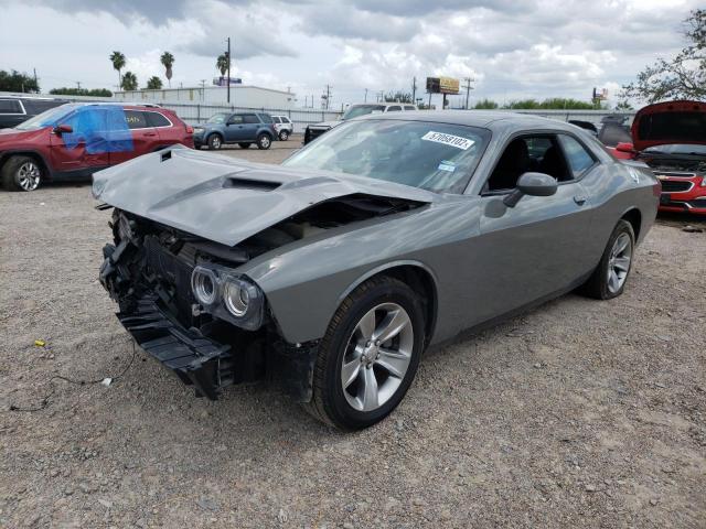 2C3CDZAG2KH560669 - 2019 DODGE CHALLENGER GRAY photo 2