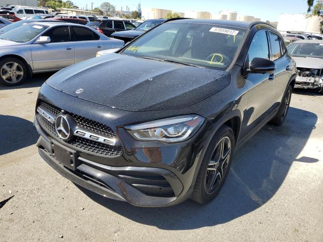 W1N4N4HB5MJ207184 - 2021 MERCEDES-BENZ GLA 250 4M BLACK photo 2