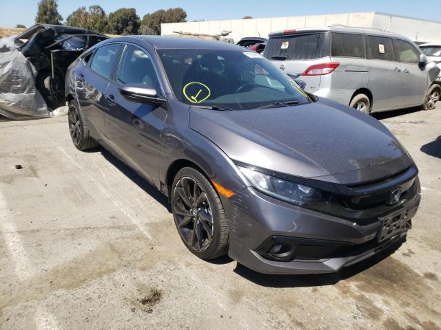 19XFC2F82KE209213 - 2019 HONDA CIVIC SPOR CHARCOAL photo 1