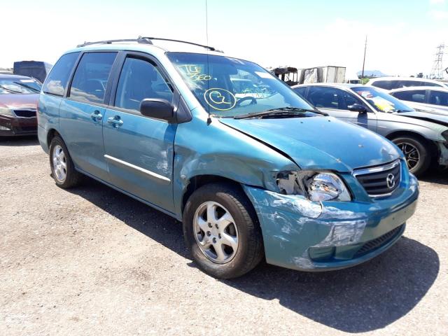 JM3LW28G4Y0104275 - 2000 MAZDA MPV WAGON BLUE photo 1