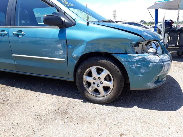 JM3LW28G4Y0104275 - 2000 MAZDA MPV WAGON BLUE photo 9