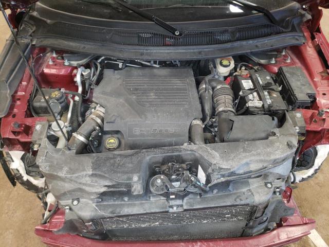 1FM5K8GT3GGC40638 - 2016 FORD EXPLORER S RED photo 7