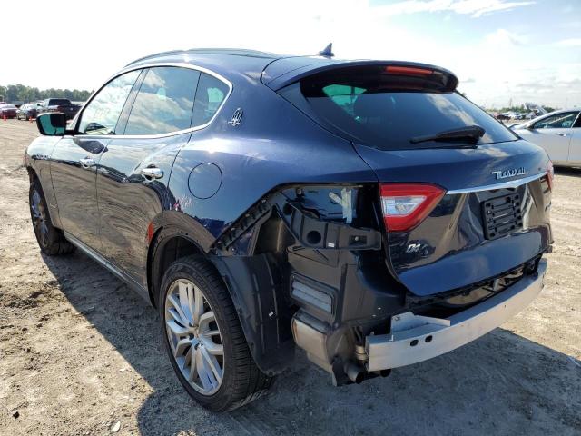 ZN661XULXLX352503 - 2020 MASERATI LEVANTE LU BLUE photo 3