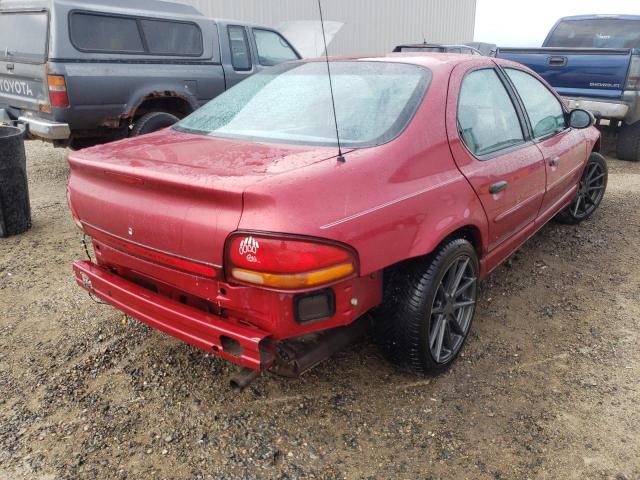 1B3EJ46X5TN169163 - 1996 DODGE STRATUS MAROON photo 4