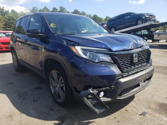 5FNYF8H59LB004392 - 2020 HONDA PASSPORT E BLUE photo 1