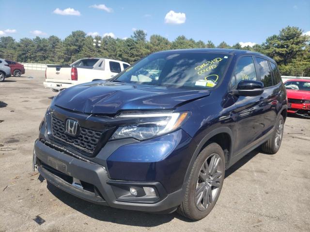 5FNYF8H59LB004392 - 2020 HONDA PASSPORT E 蓝色 照片 2