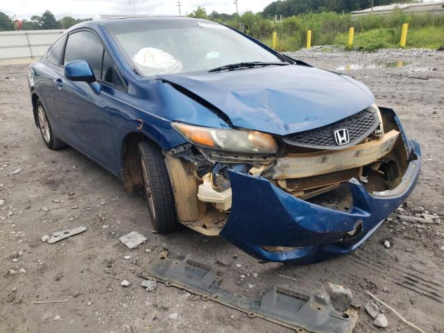 2HGFG3B81CH545278 - 2012 HONDA CIVIC EX BLUE photo 1