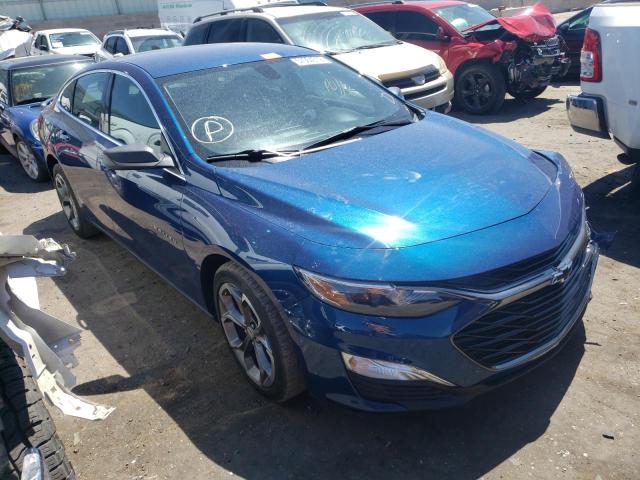 1G1ZG5ST6KF199068 - 2019 CHEVROLET MALIBU RS BLUE photo 1