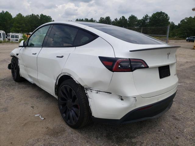 5YJYGDEF1MF252687 - 2021 TESLA MODEL Y GRAY photo 3