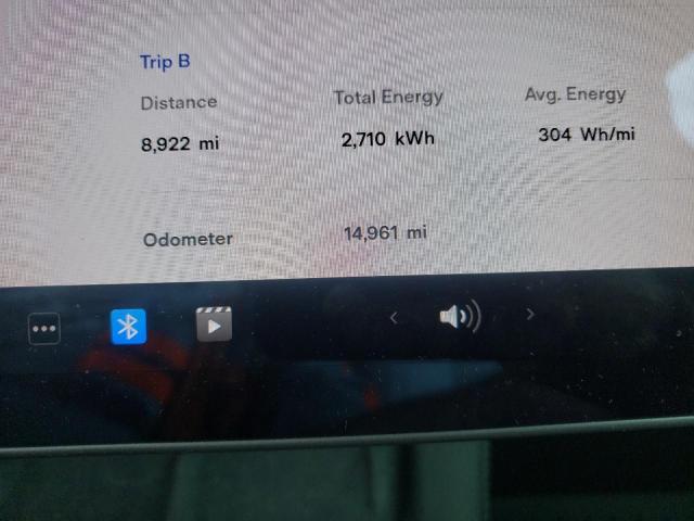 5YJYGDEF1MF252687 - 2021 TESLA MODEL Y رمادي صورة 8