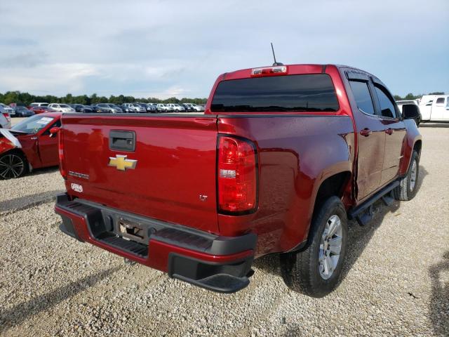 1GCGSCEA3J1329430 - 2018 CHEVROLET COLORADO L BURGUNDY photo 4