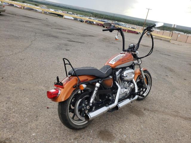 1HD4CR215EC437080 - 2014 HARLEY-DAVIDSON XL883 SUPE ORANGE photo 4