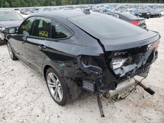 WBA3X9C55GD869178 - 2016 BMW 335 XIGT BLACK photo 3