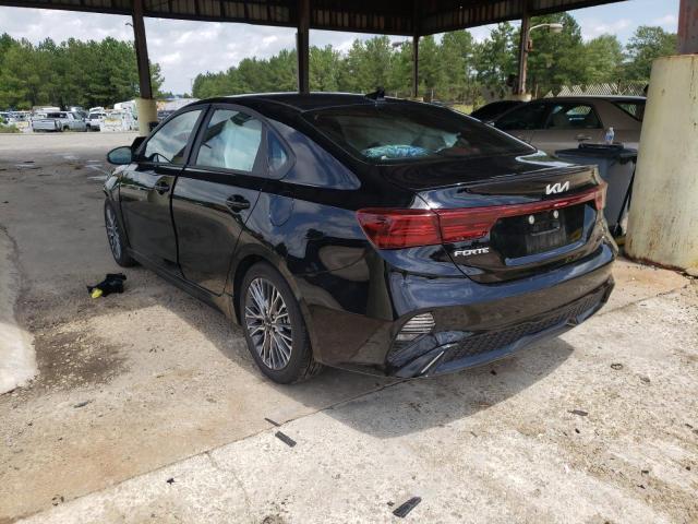 3KPF54AD0NE426516 - 2022 KIA FORTE GT L BLACK photo 3