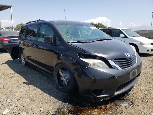 5TDKK3DCXDS385207 - 2013 TOYOTA SIENNA LE BLACK photo 1