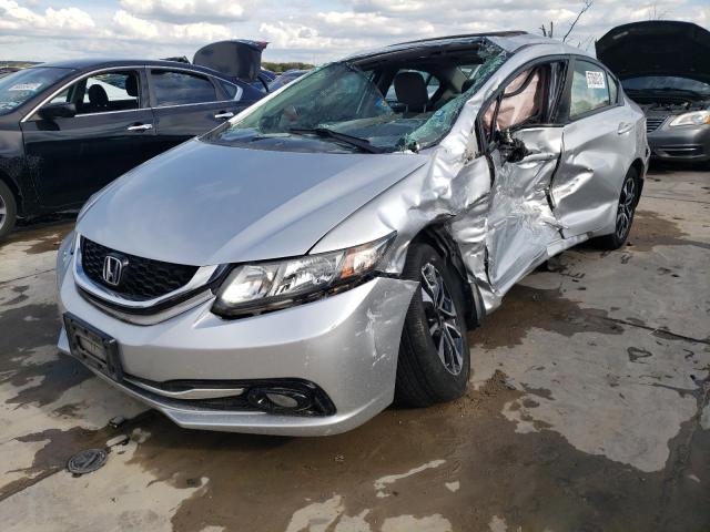 2HGFB2F98DH558610 - 2013 HONDA CIVIC EXL Gümüş foto 2