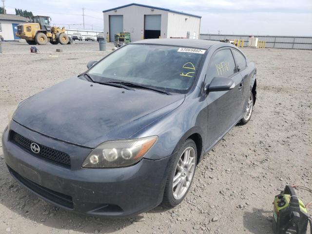 JTDKE167080226590 - 2008 TOYOTA SCION TC ნაცრისფერი ფოტო 2