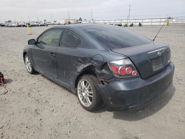 JTDKE167080226590 - 2008 TOYOTA SCION TC ნაცრისფერი ფოტო 3