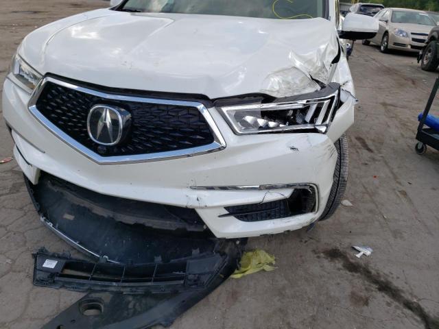 5FRYD4H82HB027480 - 2017 ACURA MDX ADVANC WHITE photo 9
