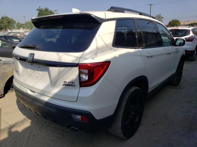 5FNYF8H04KB009602 - 2019 HONDA PASSPORT E 白色 照片 4
