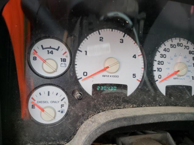 3D7KS28C15G837250 - 2005 DODGE RAM 2500 S Սև լուսանկար 8