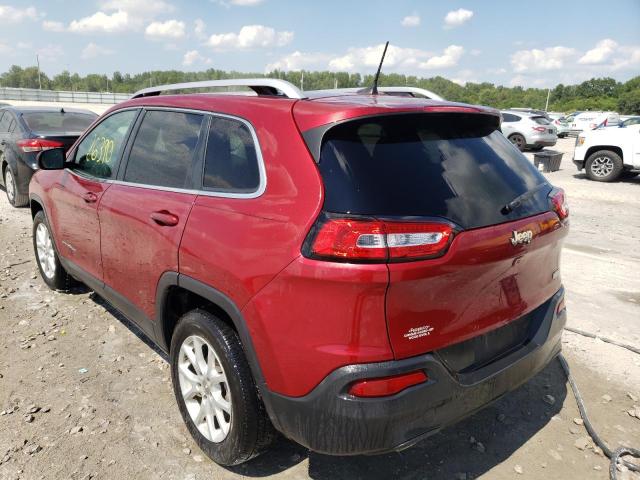 1C4PJLCB9HW508664 - 2017 JEEP CHEROKEE L 红色 照片 3