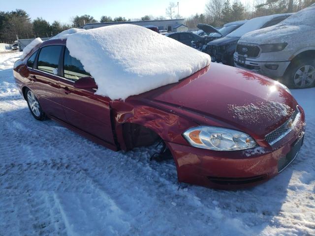 2G1WB5E38E1166310 - 2014 CHEVROLET IMPALA LIM RED photo 1