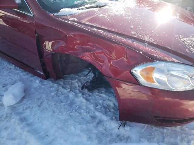 2G1WB5E38E1166310 - 2014 CHEVROLET IMPALA LIM RED photo 9