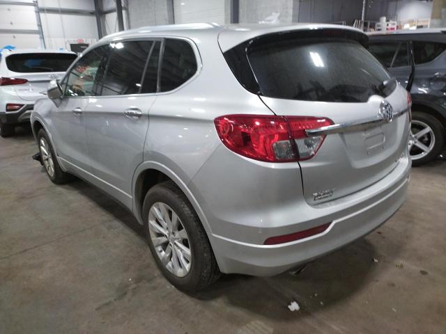 LRBFXDSA2HD220701 - 2017 BUICK ENVISION E SILVER photo 3