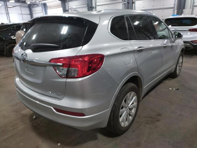 LRBFXDSA2HD220701 - 2017 BUICK ENVISION E SILVER photo 4