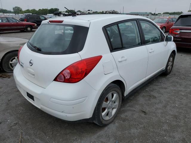 3N1BC13E77L361349 - 2007 NISSAN VERSA WHITE photo 4