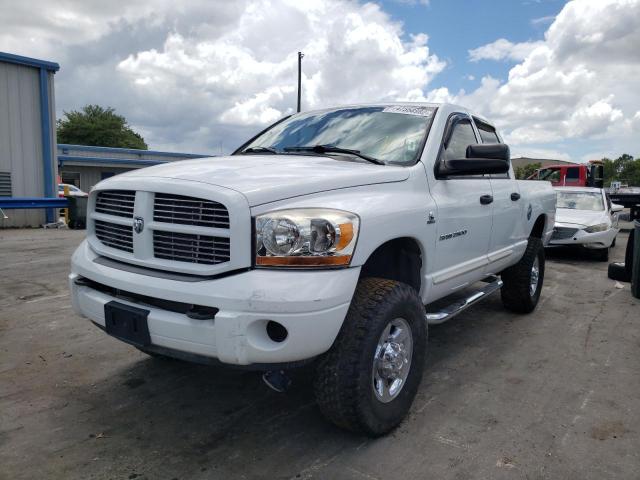 1D7KS28C36J134894 - 2006 DODGE RAM 2500 S WHITE photo 2