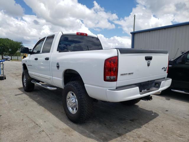 1D7KS28C36J134894 - 2006 DODGE RAM 2500 S WHITE photo 3