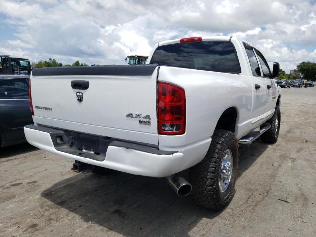 1D7KS28C36J134894 - 2006 DODGE RAM 2500 S Սպիտակ լուսանկար 4