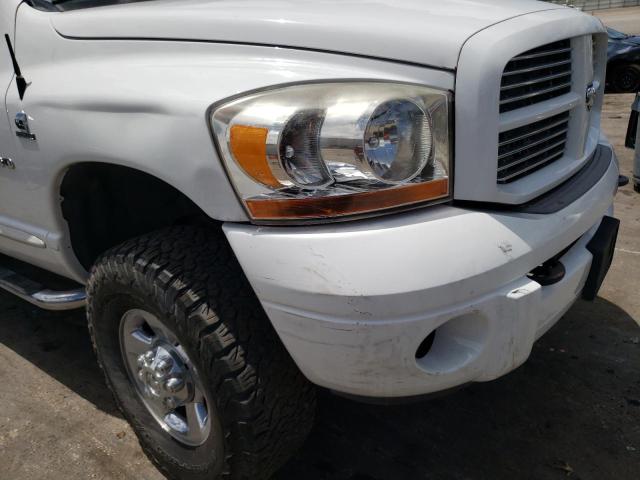 1D7KS28C36J134894 - 2006 DODGE RAM 2500 S Սպիտակ լուսանկար 9