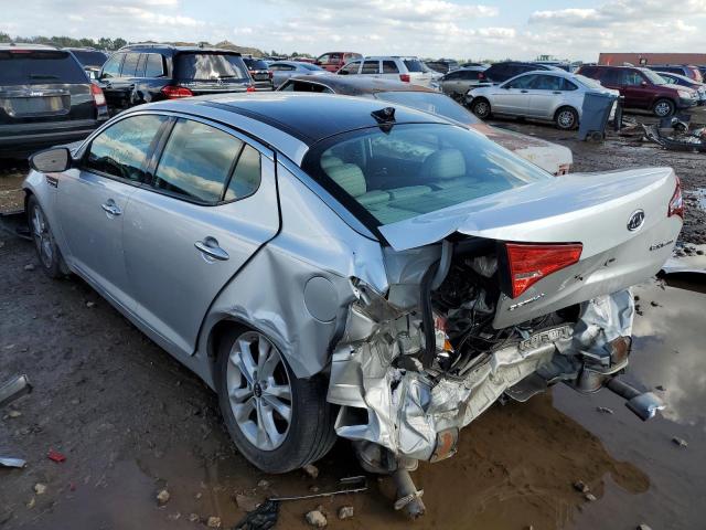 KNAGN4A68B5143971 - 2011 KIA OPTIMA EX SILVER photo 3