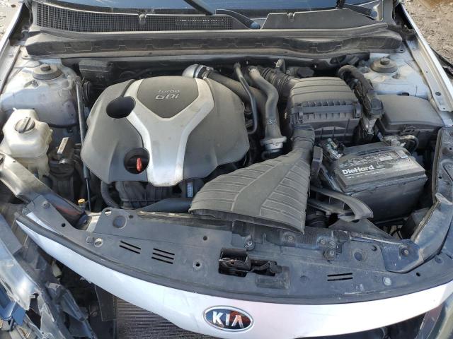 KNAGN4A68B5143971 - 2011 KIA OPTIMA EX SILVER photo 7