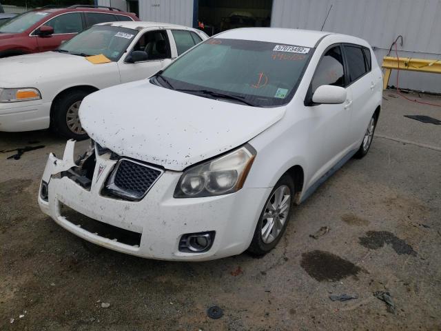 5Y2SP67089Z446726 - 2009 PONTIAC VIBE WHITE photo 2