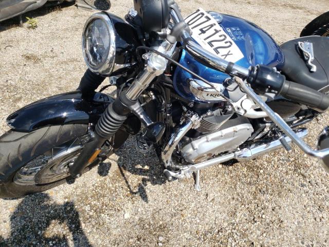 SMTD46HL4LT972597 - 2020 TRIUMPH MOTORCYCLE BONNEVILLE BLUE photo 9
