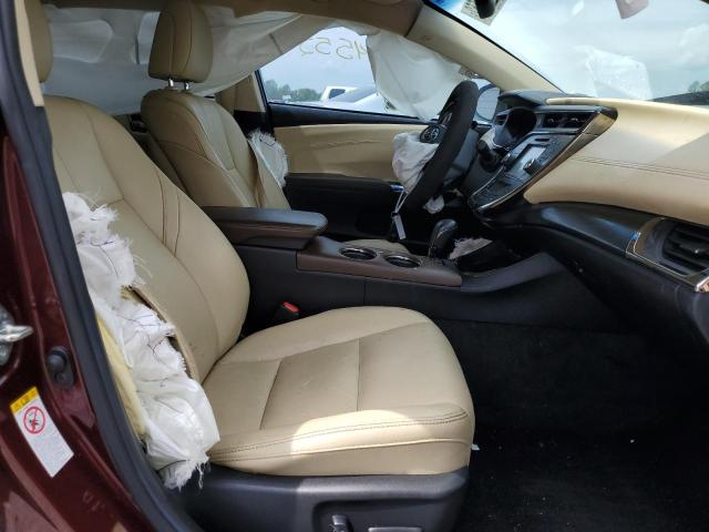 4T1BK1EB7GU201461 - 2016 TOYOTA AVALON XLE BURGUNDY photo 5