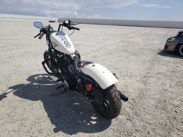 1HD4LE236JC414783 - 2018 HARLEY-DAVIDSON XL883 IRON WHITE photo 3